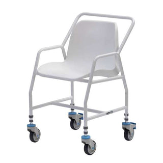 Tilton Mobile Adj. Height Shower Chair with 4 Brakes