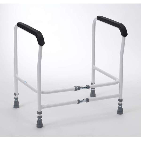 Clipston Toilet Frame Adjustable Width Without Floor Fixings