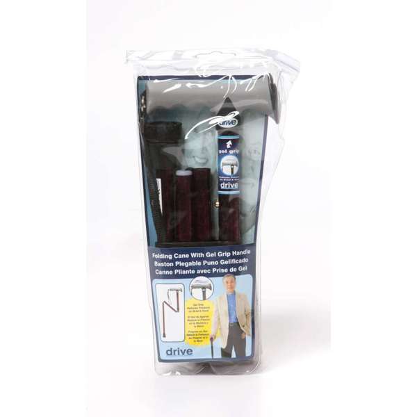 Soft Grip Folding (Red Crackle Pattern)