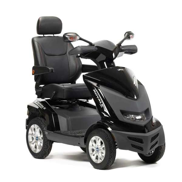 Royale 4 Wheel Road Legal Scooter (Black)
