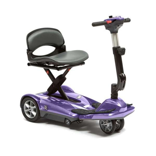Dual Wheel Auto Fold Scooter (Purple)
