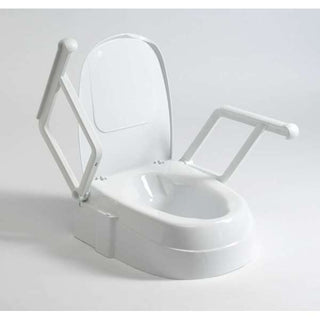 Raised Toilet Seat With Arms
