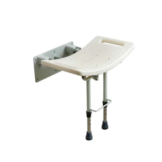 Wall Mounted Shower Seat with Drop Down Legs