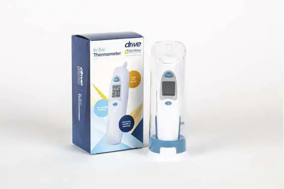 In-Ear Thermometer with LCD Display
