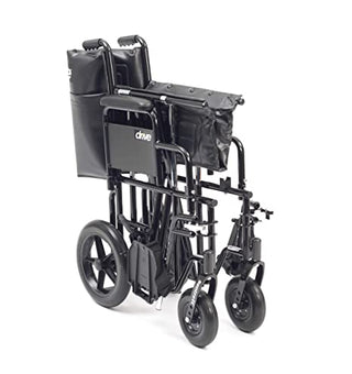 Drive DeVilbiss STD22ECDDATS-Sfblk Sentra Wheelchair, 22", Black, Ts