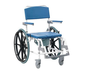 Aston Alu Shower Chair/Commode With Comfort Safety Seat