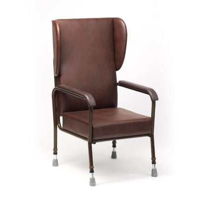 Oakham High Back Chair: Height Adjustable & Wings