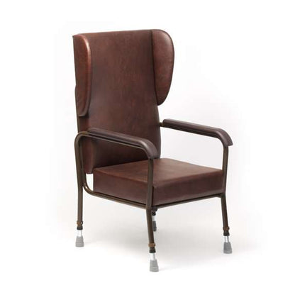 Oakham High Back Chair: Height Adjustable & Wings