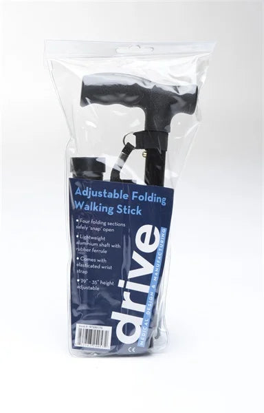 Folding Walking Stick With Strap