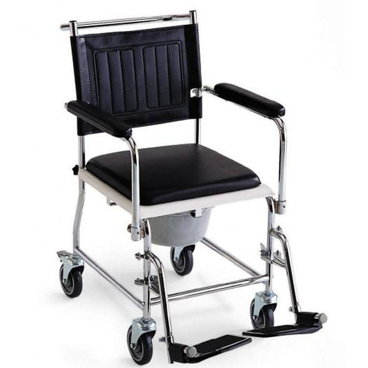 Wheeled Commode 4 Brake Version