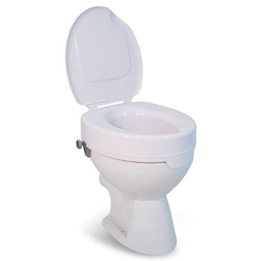 Ticco Raised Toilet Seat With Lid - 4"